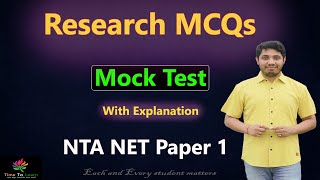 Previous Years Research MCQs  NTA UGC NET PYQs in Bengali [upl. by Ahsie568]