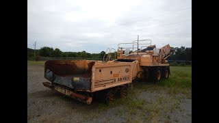 BLAW KNOX MC330 ASPHALT TRANSFER MOBILE CONVEYOR  C927 [upl. by Oivlis]