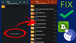 How to fix access denied ZArchiver  easy method 100 working no root [upl. by Ardeha679]