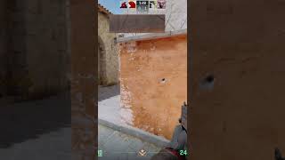 Шальная залетела  Counter Strike CS 2 MOMENT cs2clips counterstrike2 cs cs2 clutch кс2 кс [upl. by Yetsirhc]