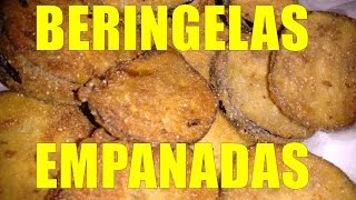 COMO FAZER BERINJELA EMPANADA CROCANTE [upl. by Airednaxela581]