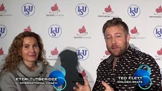 2016 Golden Skate Interview with Eteri Tutberidze [upl. by Adnalra611]