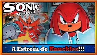 A Estreia de Knuckles  Sonic The Comic Fleetway Edição 3336 [upl. by Henarat]