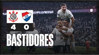 Bastidores  Corinthians 4 x 0 NacionalPAR  CONMEBOL Sudamericana 2024 [upl. by Arahsal]