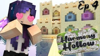 My NEW Sand Castle House  Harmony Hollow Modded SMP  Ep 4 [upl. by Rancell]