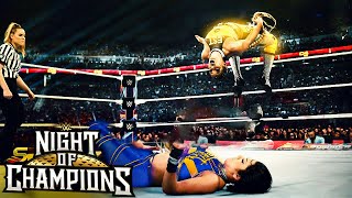 Bayley vs Bianca Belair  WWE Womens Championship  Night of Champions WWE 2K24 [upl. by Aneras330]