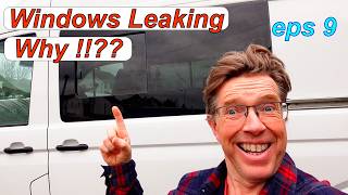 Camper Van Window Install Avoid Leaking Windows Dont do What I Did [upl. by Trudie102]