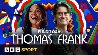 Thomas Frank QampA England forwards best in the world  Uefa Euro 2024  BBC Sport [upl. by Amelus]