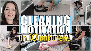 CLEANING MOTIVATION  In 10 minuten  SCHOONMAAK MOTIVATIE  kleine klusjes  DIDI VAN BERGEN [upl. by Genet518]