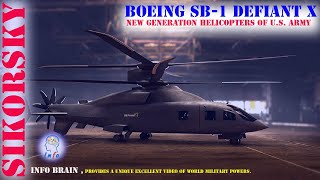 Sikorsky–Boeing SB1 Defiant X  Most Fastest  Maneuverable And Most Survivable Assault Helicopter [upl. by Edla]