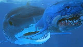 NEW TIGER SHARK vs MEGALODON  Feed and Grow Fish  Part 116  Pungence [upl. by Airrat]