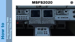 Flight Simulator 2020  Starting Up and Autopilot Tutorial  Cessna Citation CJ4 [upl. by Chalmer]