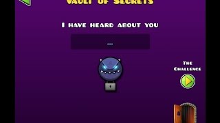 HOW TO UNLOCK SECRET DOOR IN VAULT GEOMETRY DASH GD WORLD HD [upl. by Llednohs148]