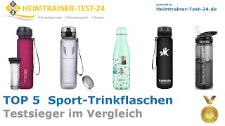 Die besten SportTrinkflaschen 2024 TOP 5 🥇  Testsieger im Vergleich gut und günstig [upl. by Ynnaj]