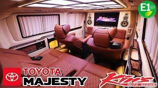 Toyota Majesty luxury VIP by Kin’s Auto Design [upl. by Eelirak]