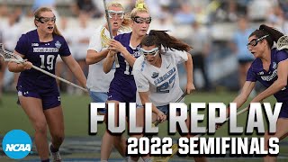 UNC vs Northwestern 2022 NCAA womens lacrosse semifinal  FULL REPLAY [upl. by Jermayne]