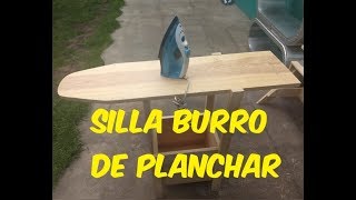 Silla burro de planchar super fácil [upl. by Adlee]