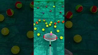 Tennis Ball Scoop Pro Collect with Ease smalleyes games smallball sportsequipment funny [upl. by Lavicrep]