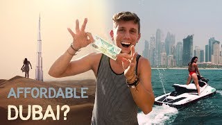 How to TRAVEL DUBAI on a BUDGET  Enjoy Luxury CHEAP [upl. by Neely396]