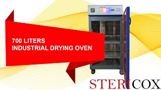 Industrial Hot Air Drying Oven 700 LITERS [upl. by Ecitsuj856]