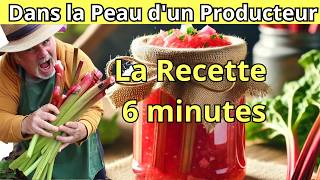 Recette Inratable de Confiture de Rhubarbe [upl. by Aerdnahc72]