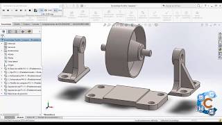 Curso SolidWorks Piezas y Ensamblaje Leccion 1 [upl. by Nodnrb]