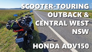 ScooterTouring Outback amp Central West NSW HONDA ADV150 [upl. by Harod]