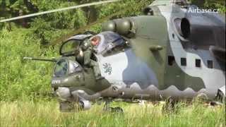 2x Mi24 Hind amp Mi171 landing in clearing [upl. by Yvan578]