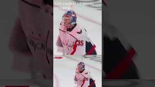 Cole Caufield SNIPES in OT for the win vs Capitals 420CH montrealcanadiens gohabsgo nhl [upl. by Brower]