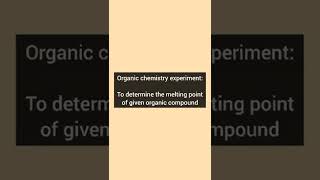 practicalfileTo determine melting point of given organic compound organic chemistry practical 1 [upl. by Nedry]