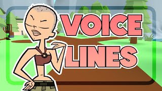 Total Drama BUT I can only use VOICE LINES from the showI WAS SO MEAN😭 [upl. by Reich449]