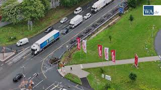 Verkehrsstörung in Hamm Rhynern Werler Str  Unnaer Str [upl. by Nerradal120]