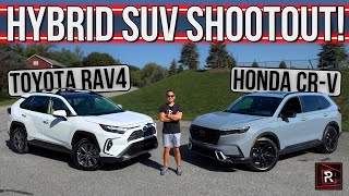 2025 Toyota RAV4 vs 2025 Honda CRV – Surprise SUV Showdown – Redline Comparison [upl. by Atiran]