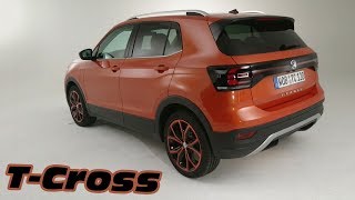 Volkswagen T Cross 2019  à bord du nouveau SUV urbain [upl. by Duggan]