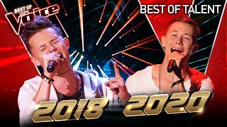 Every MATTHIAS NEBEL performance on The Voice of Germany 2018 amp 2020 [upl. by Euqinot]