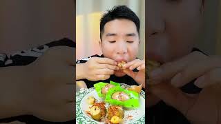 🔥活珠蛋白质含量高，超香！ 食物 chickenrecipes chinesefood cooking mukbang eatsuper eat eating delicious [upl. by Cressi377]