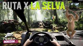 FH5  Convoy Offroad 4x4 con los razers  Ruta Tulum Chiapas Selva la candona y Cenotes [upl. by Eboh]