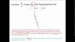 Decimal Representation Of Rational Numbers 9th Class CBSE Mathsmp4 [upl. by Gilli]