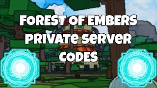 25 Private Server Codes For Forest of Embers  Shindo Life [upl. by Vrablik391]