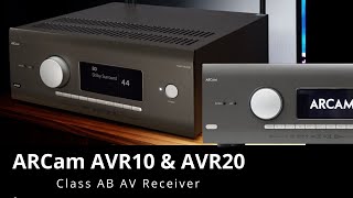 ARCam AVR10 amp AVR20 AV Receivers  Quick Look India [upl. by Hazlett292]