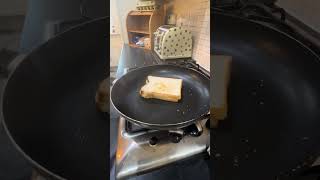 Making a basic grilled cheese [upl. by Alhsa]