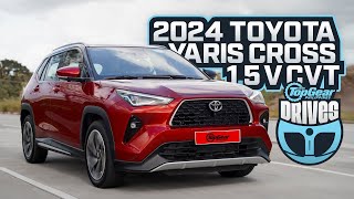 2024 Toyota Yaris Cross 15 V CVT review Nonhybrid Yaris Cross tested  Top Gear Philippines [upl. by Grieve]