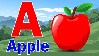 ABC Phonic Song  Toddler Learning Video Songs A for Apple Nursery Rhymes Alphabet Song for kids [upl. by Alilak]