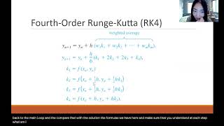 4th order RungeKutta method with Matlab Demo [upl. by Heeley307]