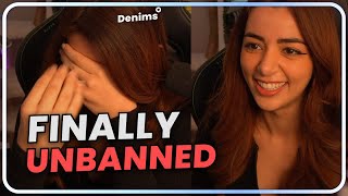 SHES BACKKKK  DENIMS FINALLY UNBANNED  TWITCHS SITUATION [upl. by Torras]