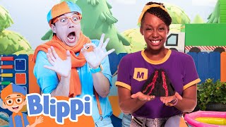 Play Hot or Cold with Blippi and Meekah  Blippis Playdate  Educational Videos for Kids [upl. by Tepper]