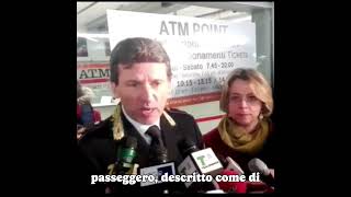 CAPOTRENO PRESA A SCHIAFFI DA PASSEGGERO NEL PAVESE [upl. by Herra]