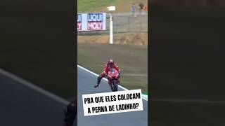 PRA QUE SERVE A PERNA DE LADINHO kneedown pendulum pendulo cornering braking motogp wsbk [upl. by Leaj]