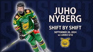 Juho Nyberg vs Lukko U16  Sep 20 2024  2029 NHL Draft FutureFridays [upl. by Coughlin]