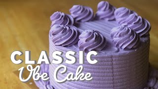 BAKING  CLASSIC UBE CAKE [upl. by Riatsala711]